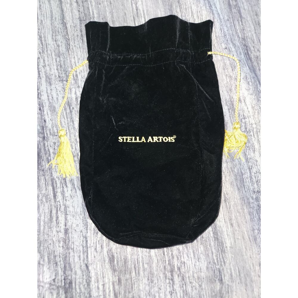 *5 for $25* Stella Artos Black and Gold‎ Velvet Bag